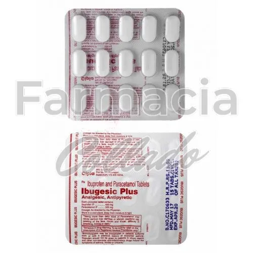 compra ibuprofeno + paracetamol sin receta en España