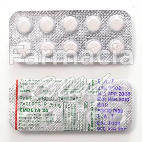 compra tartrato de metoprolol sin receta en España