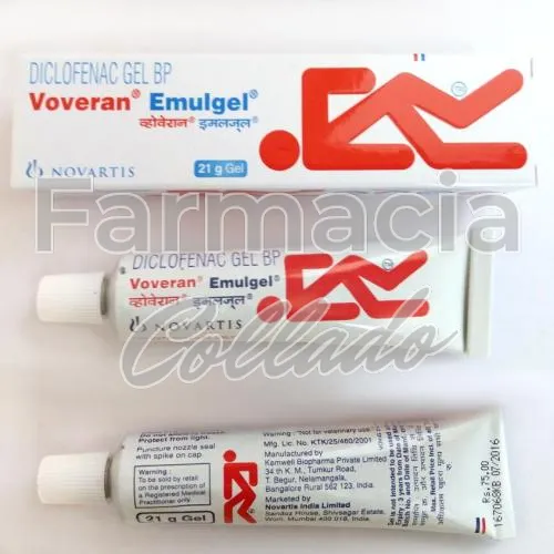 compra gel de voltaren sin receta en España